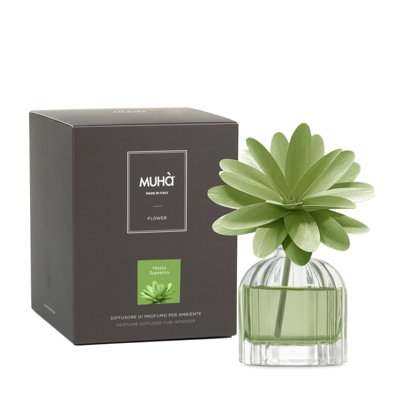 Muhà PROFUMATORE D’AMBIENTE FLOWER DIFFUSER MOSTO SUPREMO 60 ML