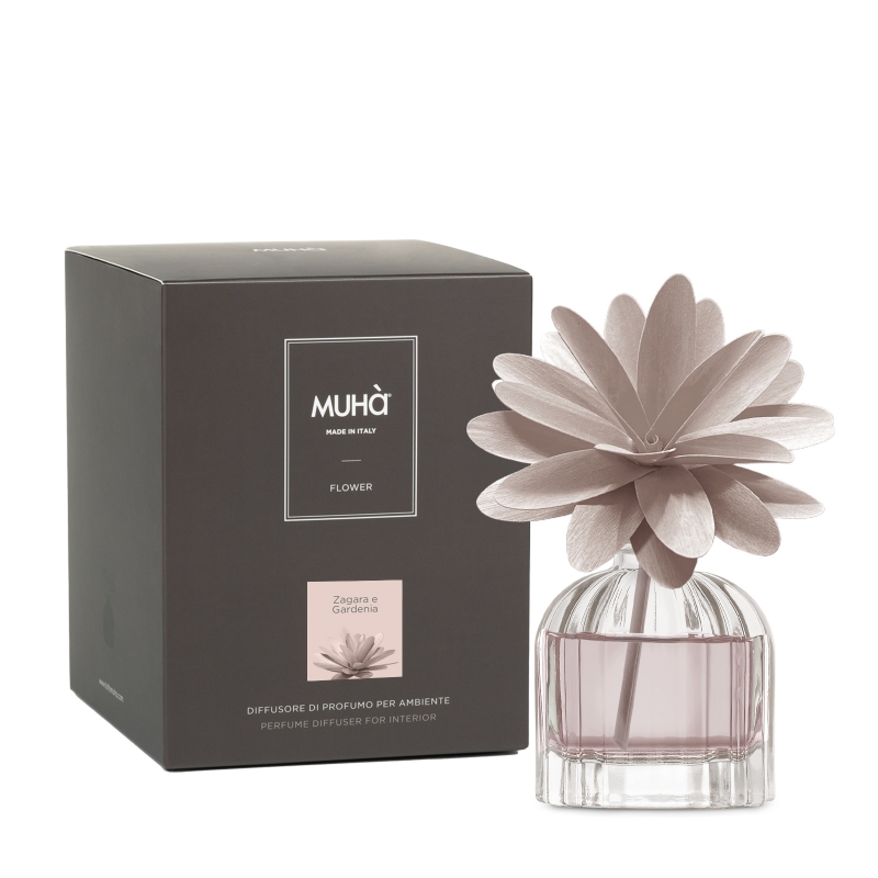 Muhà PROFUMATORE D’AMBIENTE FLOWER DIFFUSER ZAGARA E GARDENIA 60 ML