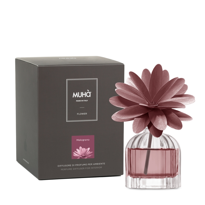 Muhà PROFUMATORE D’AMBIENTE FLOWER DIFFUSER MELOGRANO 60 ML