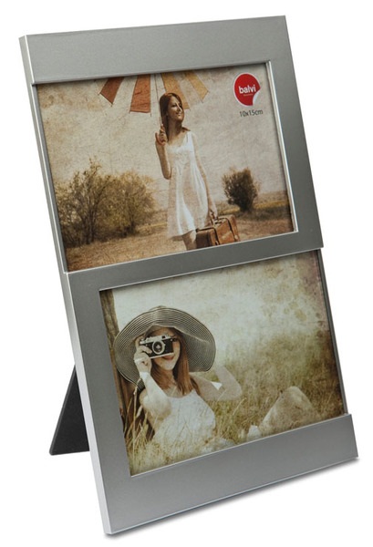 BALVI PORTAFOTO DIJON SILVER PLASTICA 2 X 10X15