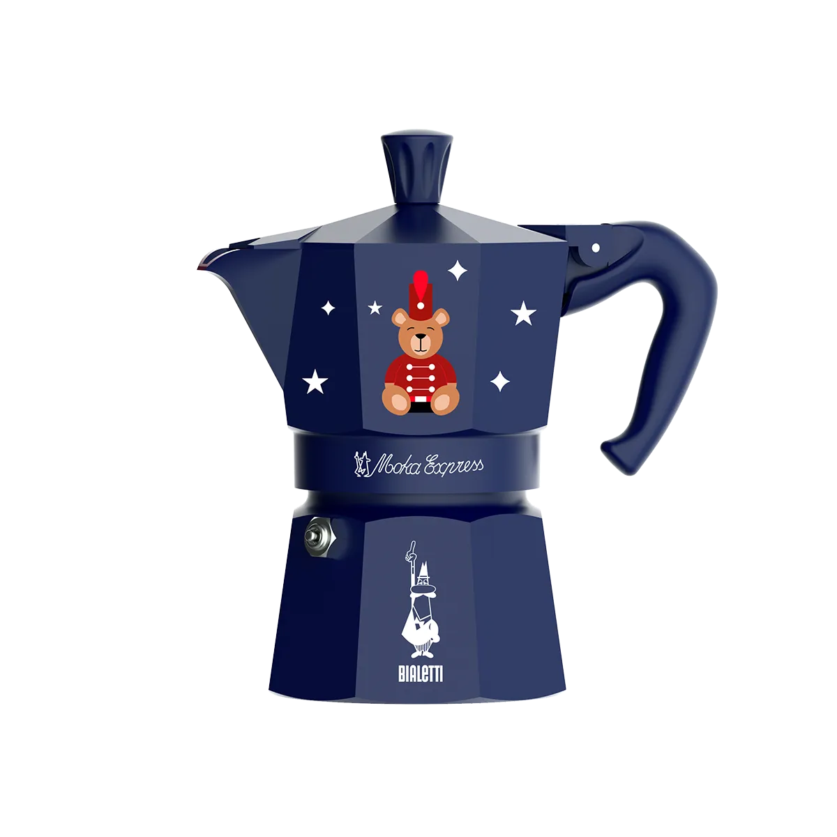 BIALETTI CAFFETTIERA Moka Express BLU 1 TZ