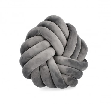 BIZZOTTO CUSCINO ENTWINE GRIGIO D38