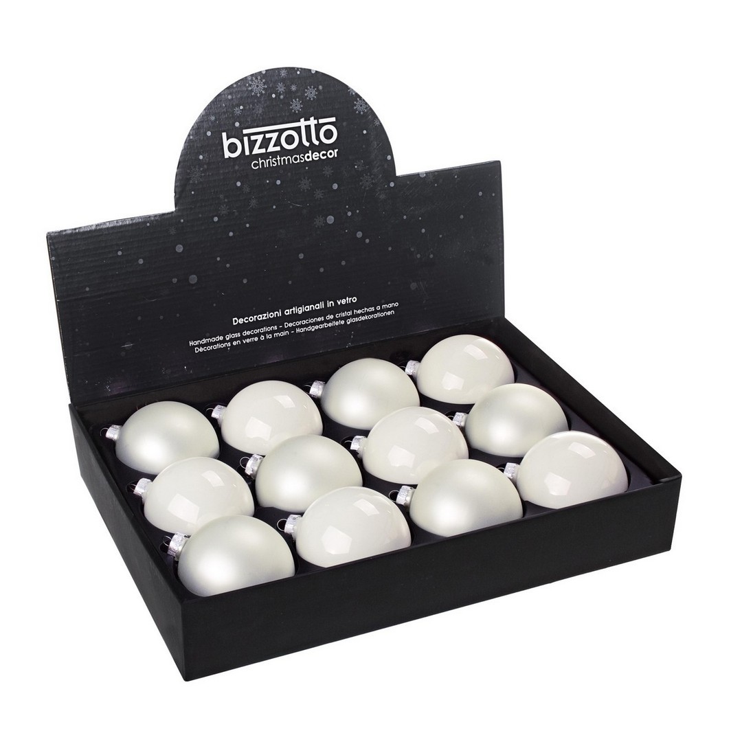 BIZZOTTO PALLA SFERA VT BIANCO DIAM 8 CM 1 PEZZO