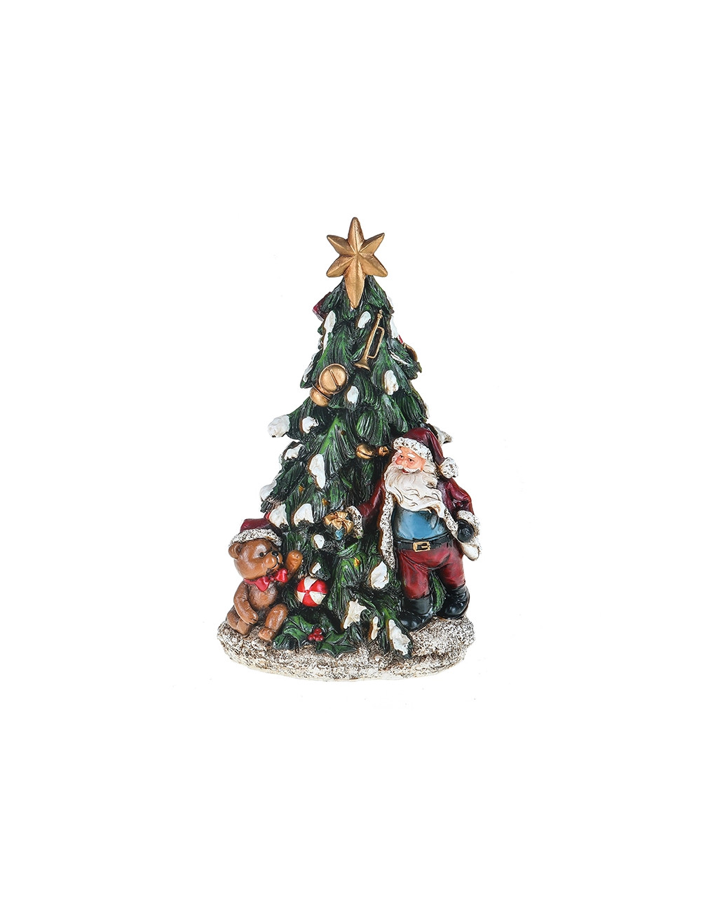 BRANDANI BABBO NATALE C-ALBERO RESINA