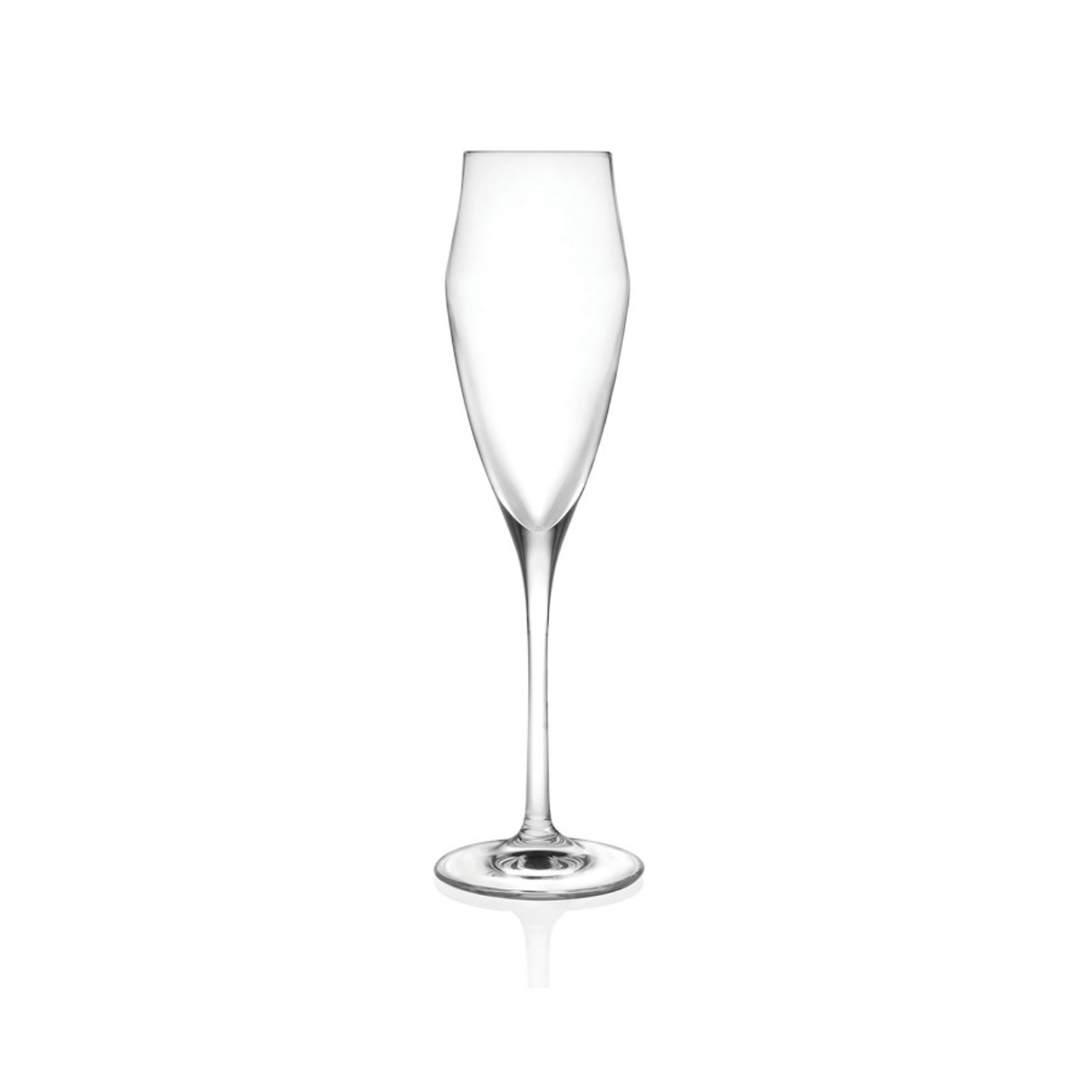 Brandani FLUTE CONTATTO CRYSTAL GLASS 6 pz