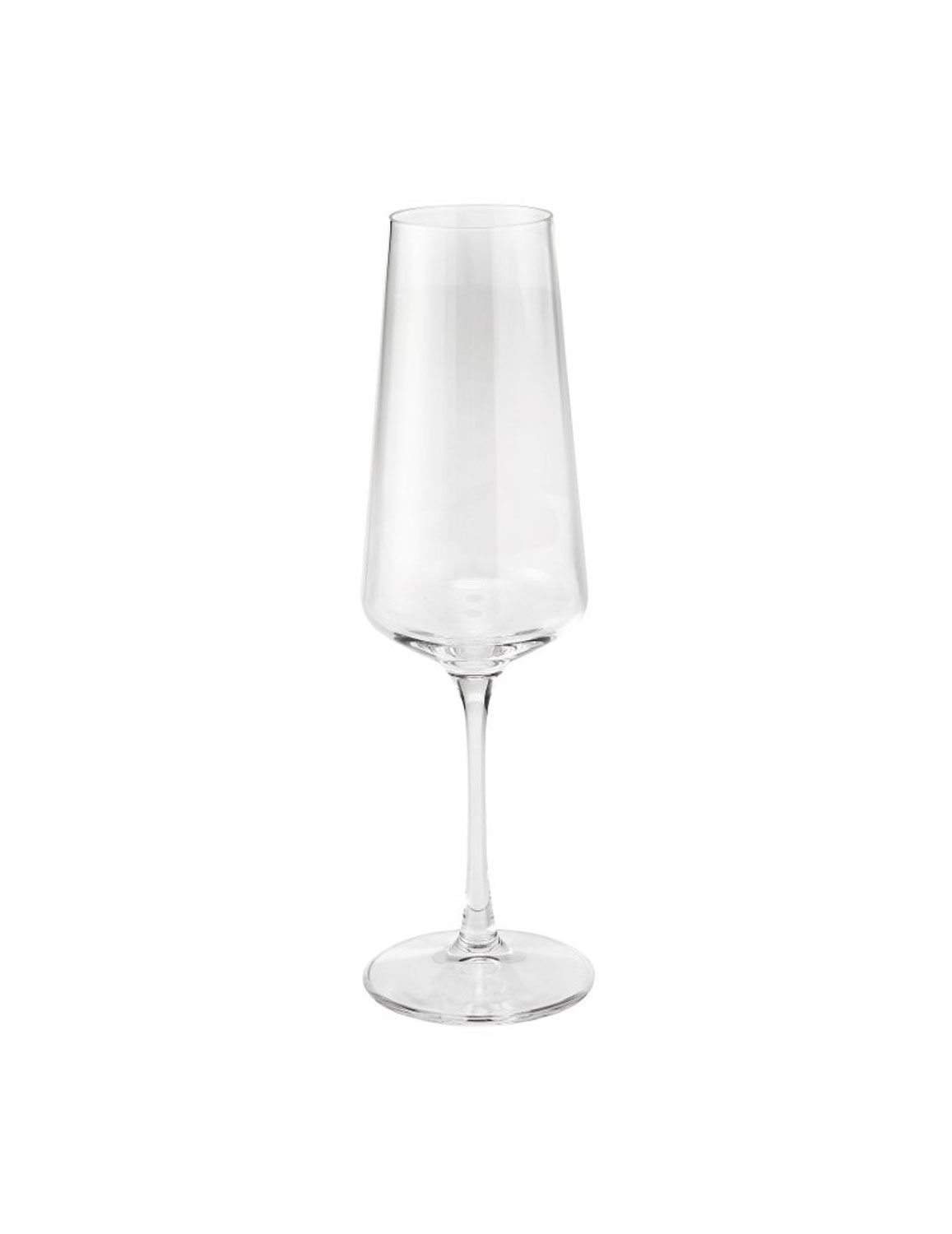 Brandani Flute Essential Crystal Glass set sei pezzi