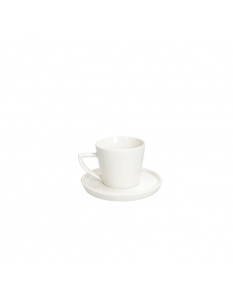 Brandani TAZZINE CAFFE SHANTI CON PIATTINO NEW BONE CHINA 6PZ