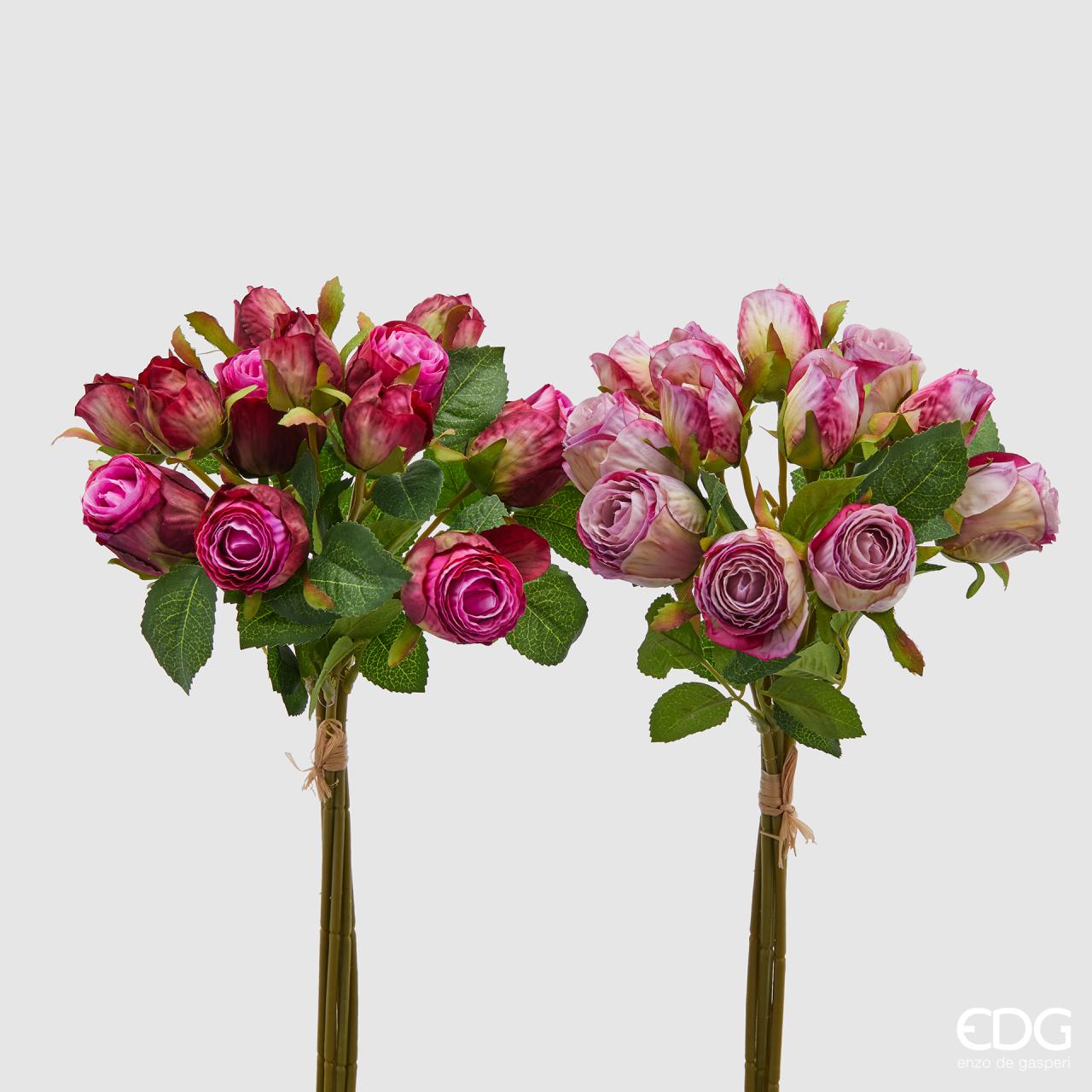 EDG Fiore Artificiale ROSA OLIS MAZZO H35 ROSA