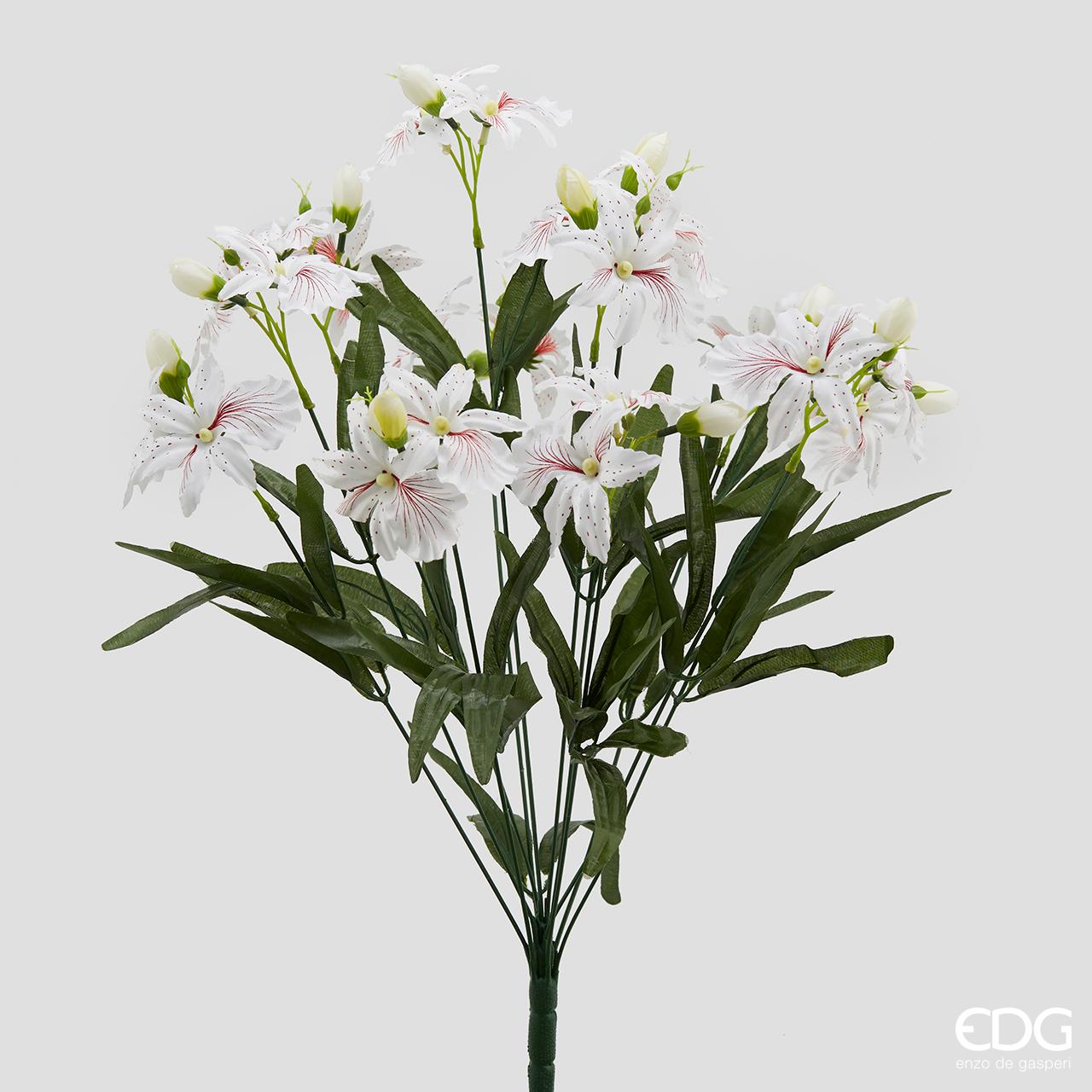 EDG Fiori Artificiali ORCHIDEA MAZZO 12 FIORI H55