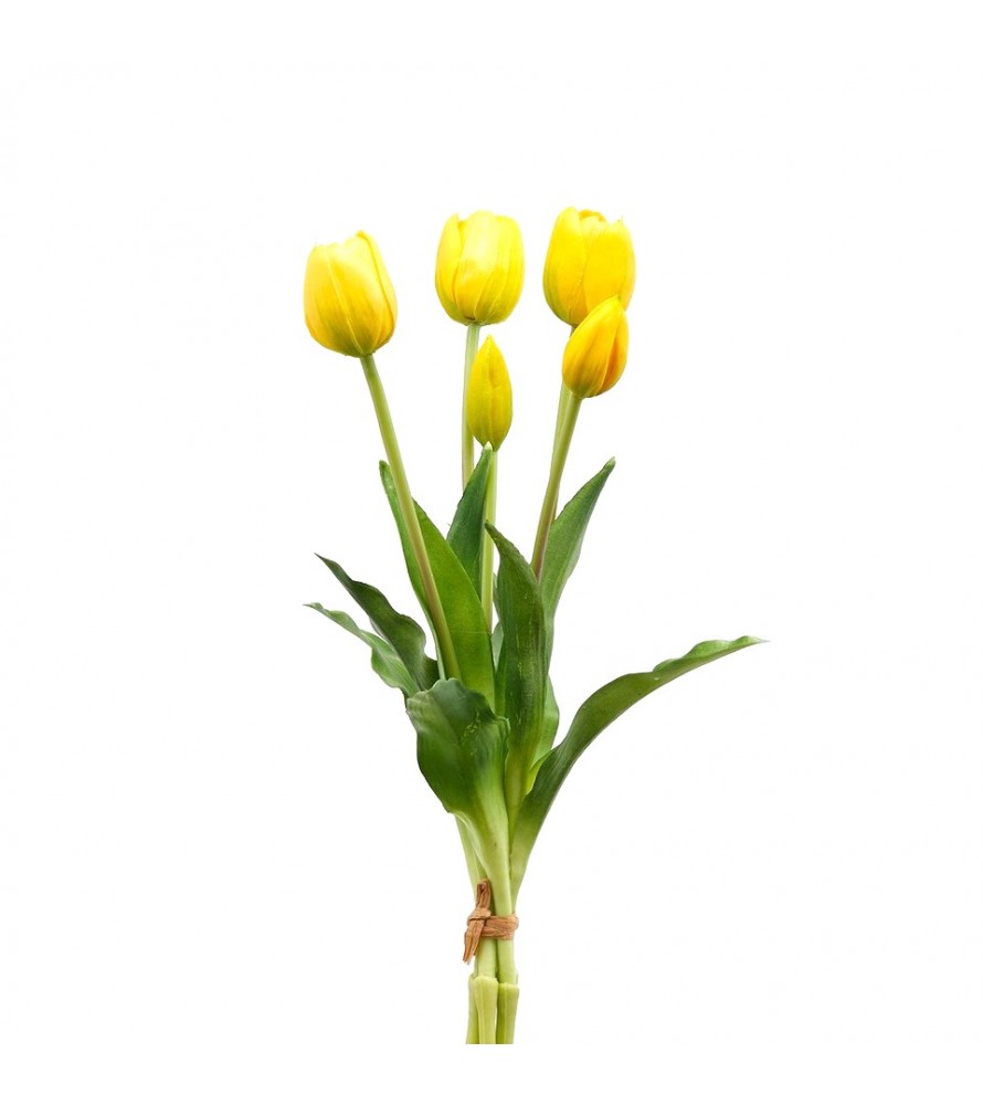 EDG Ramo Artificiale Tulipano Olis Beauty giallo