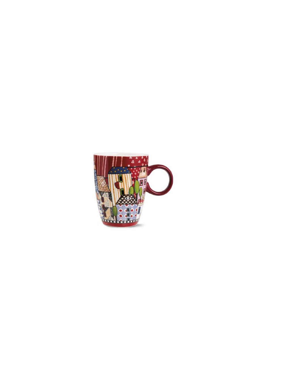 EGAN Mug tazza  rossa Paese mio ML430