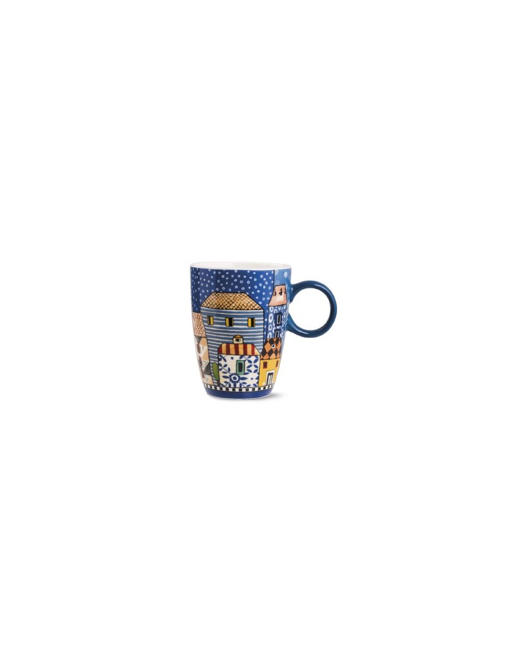 EGAN Mug tazza blu Paese mio ML 430