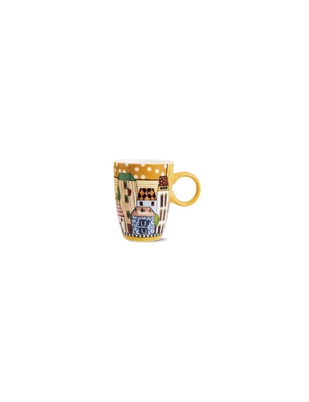 EGAN Mug tazza giallo Paese mio ML430