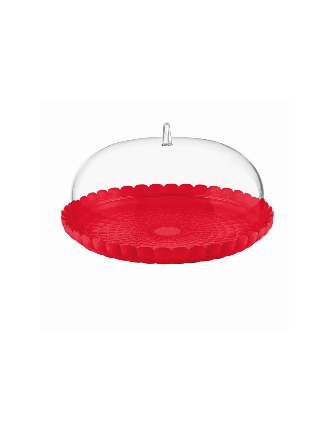 Guzzini Set Tortiera Tiffany piccola base rosso