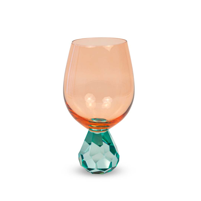 WD LIFESTYLE Bicchiere cocktail base azzurra