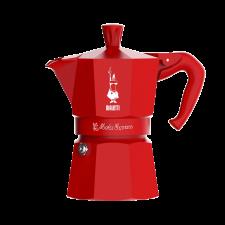 BIALETTI CAFFETTIERA Moka Express Rosso  3TZ