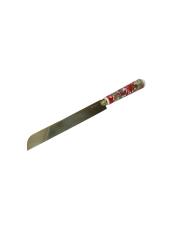 BRANDANI COLTELLO TORTA CAROL GOLD INOX C-MANICO CERAMICA