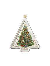 BRANDANI VASSOIETTO CHRISTMAS ALBERO C-STELLA NEW BONE CHINA